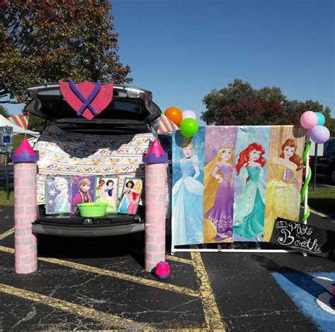 disney princess trunk or treat ideas